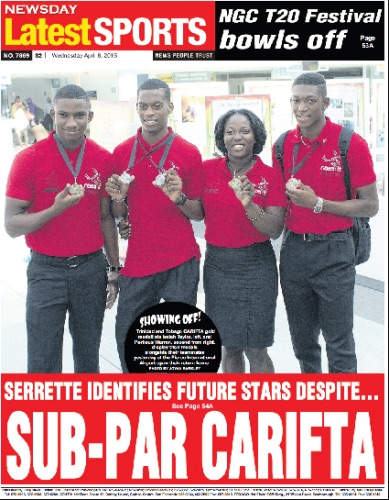 Serrette sees promise as TT earn 22 medals 